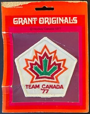 1977 Team Canada Hockey Patch Vintage Factory Sealed Jersey Crest 