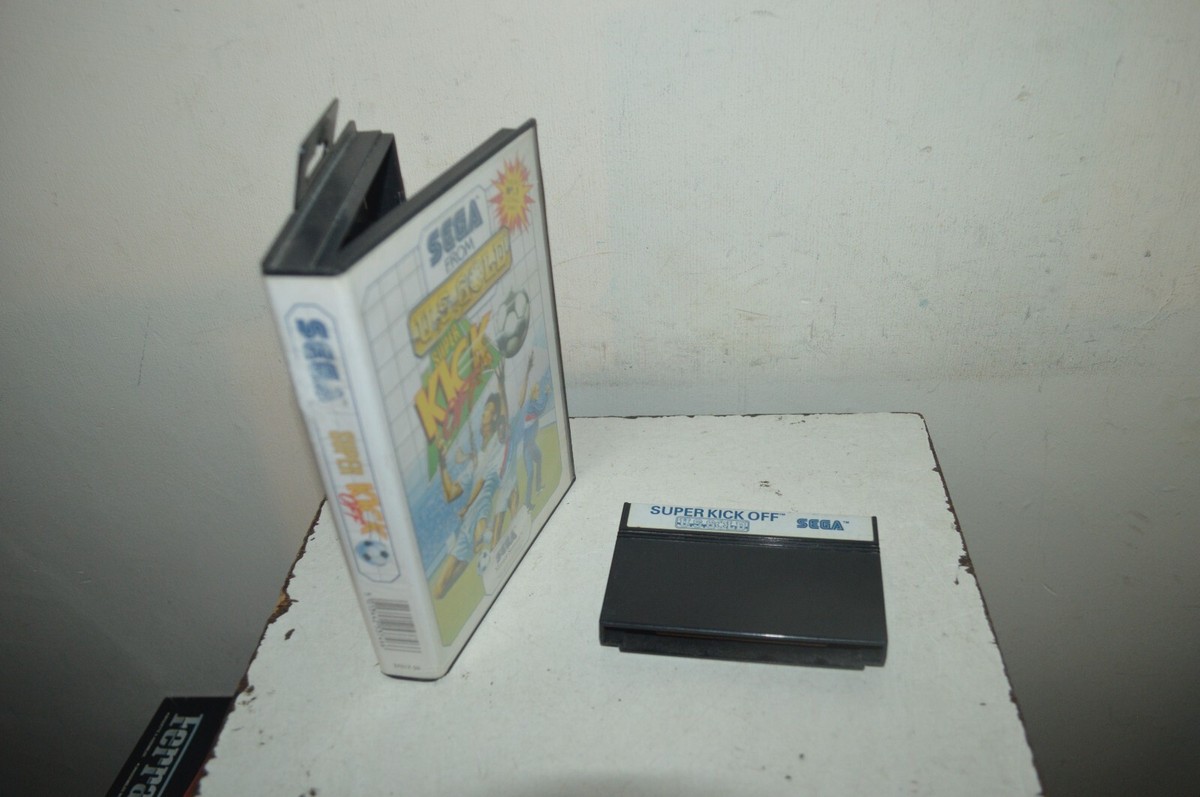 Jeu Sega Master System - Super Kick Off - Version Loose - En Bon état De Fonctionnement