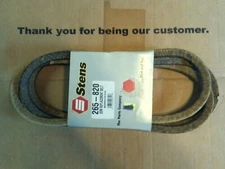 1 of Stens part # 265-820 belt replaces Murray 37 X 76 Not OEM Part 