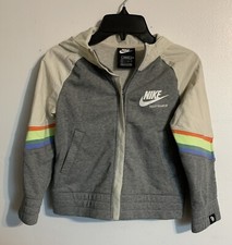 Nike Wind-runner Light Jacket/Wind Breaker Mixed Media Girls Size XS
