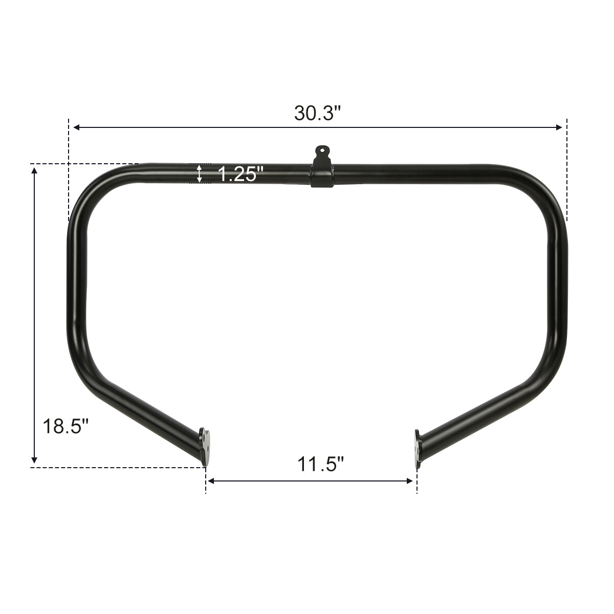 Lower Vented Fairings Engine Guard Bar Speakers Fit For Harley Touring
