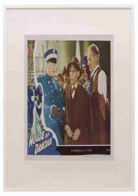 House of Dracula 07 Film A3 A4 gerahmter Druck Bild