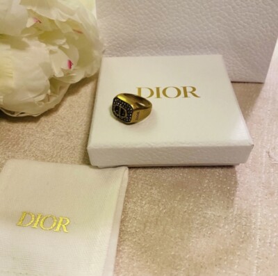 Authentic DIOR 30 Montaigne Ring - Size M | eBay