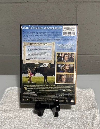 Dreamer (DVD, 2006, Full Screen) New sealed Movie Kurt Russell Dakota Fanning - Picture 2 of 3