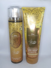 BATH AND BODY WORKS DISNEY PRINCESS BELLE BODY MIST CREAM SET OF 2