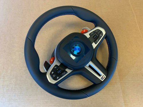 BMW M5 F90 X3M F97 X4M F98 GENUINE EU M Steering Wheel ACC NEW - Picture 9 of 12