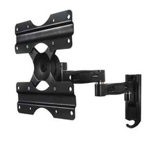 TV Wall Mount Heavy Duty Full Motion Tilt Swivel rotate Double Arm Fits upto 47"