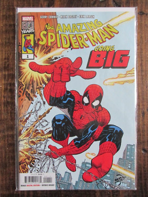 Marvel 2019 AMAZING SPIDER-MAN GOING BIG Comic Book Issue #1 1A Cover One Shot