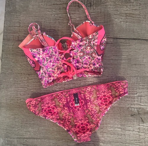 (SET) Maaji Aerie Bearberry Bikini. NWT. Large. - Picture 6 of 7