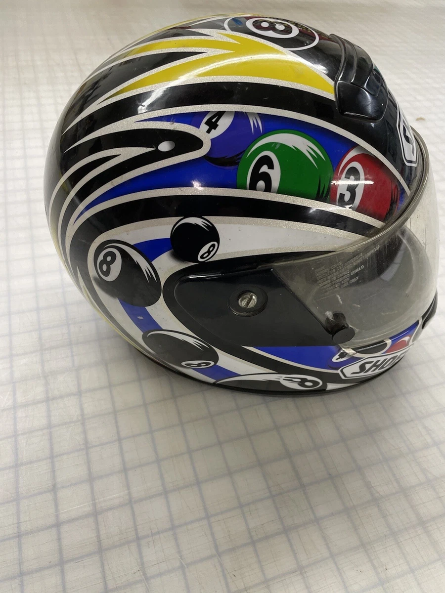 SHOEI 8 Ball Helmet Full face Street Bike eBay
