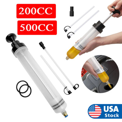 #ad 200cc 500cc Oil Brake Fluid Extractor Removal Transfer Vacuum Suction Hand Pump $14.29