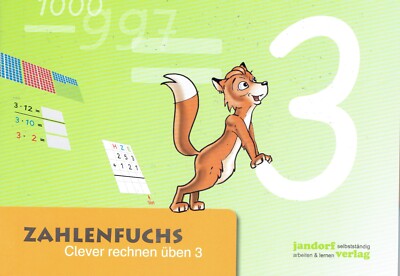 Zahlenfuchs 3 | Clever rechnen üben | Broschüre | 80 S. inkl. 22 Arbeitsblätter
