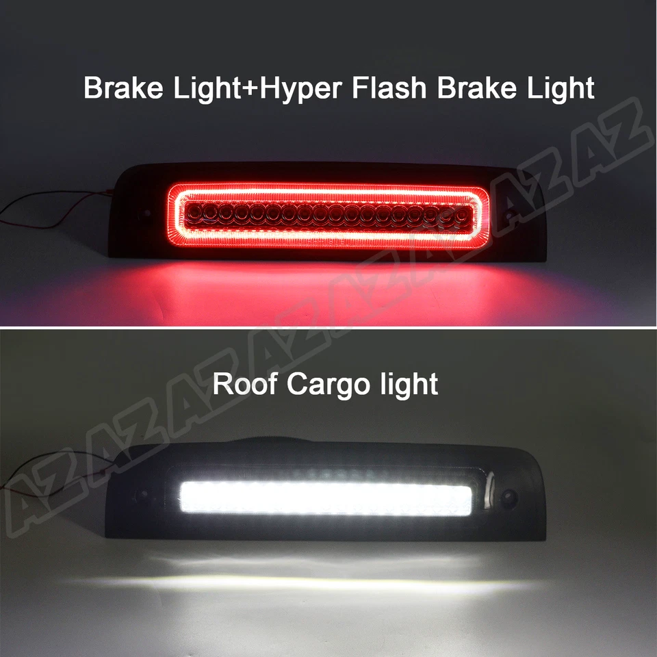 Smoked For 2009-18 Dodge Ram 1500 10-18 2500 3500 LED 3rd Tail Lights Brake Lamp - Bild 2 von 4