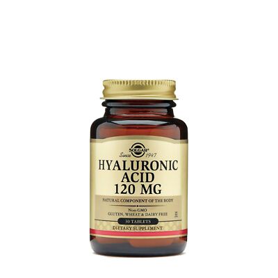 Solgar hyaluronic acid 120 mg - 30 tablets
