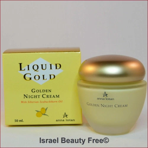 Anna Lotan Liquid Gold Golden Night Cream 50ml