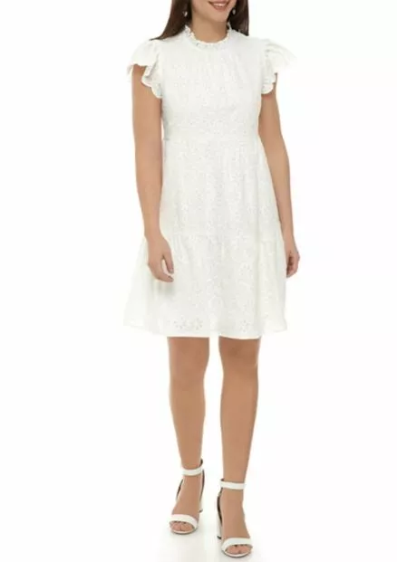 Eyelet dress cheap definition