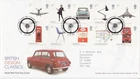 LONGBRIDGE PMK GB ROYAL MAIL FDC 2009 BRITISH DESIGN CLASSICS STAMP SET