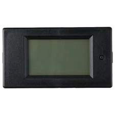Digital Large-Screen LCD Voltmeter 0-20A AC Voltage Measurement Meter Black