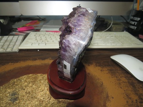 GRAN RACIMO DE CRISTAL AMATISTA CATEDRAL GEODA DE BRASIL - Imagen 5 de 5