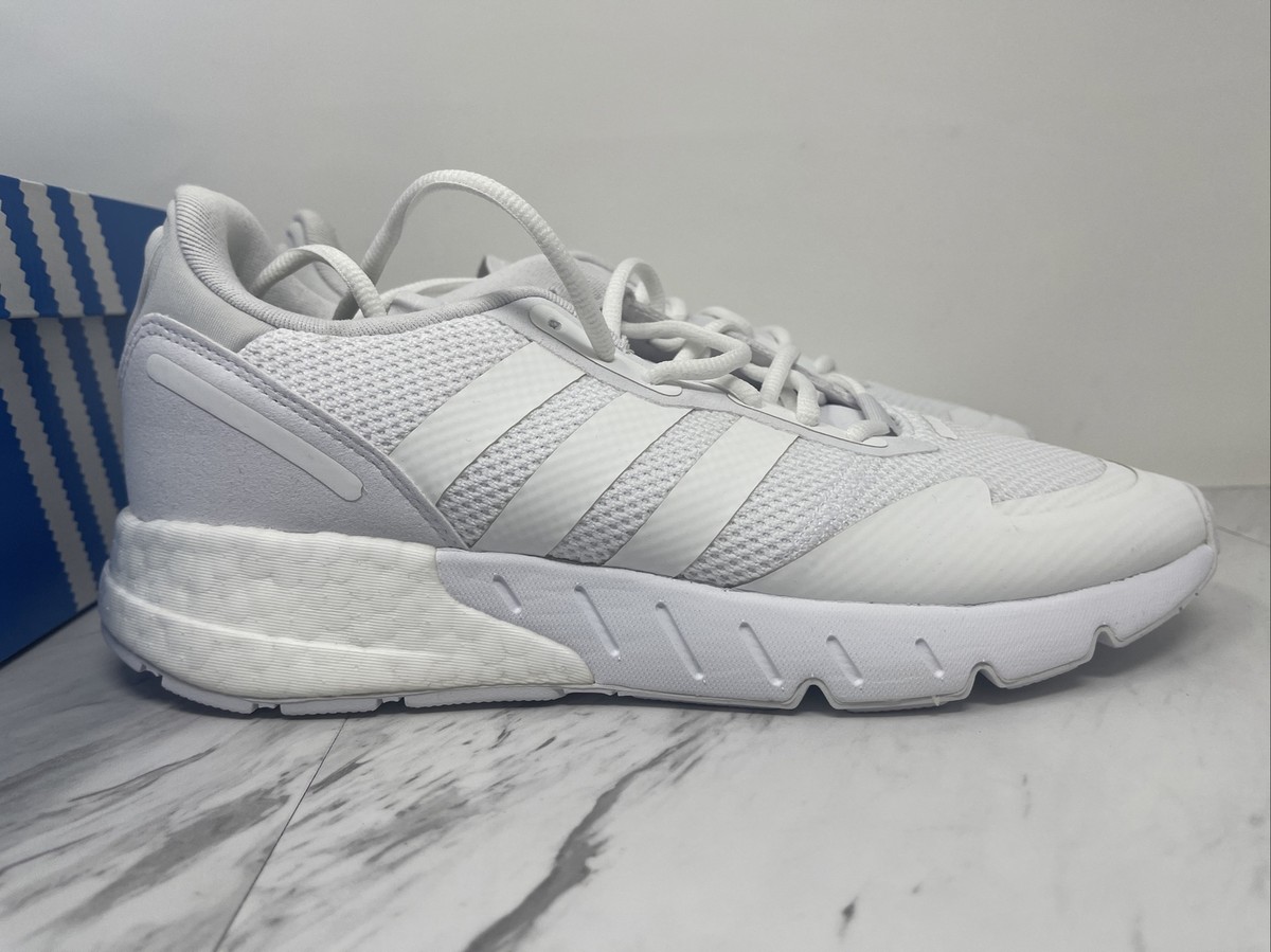Adidas ZX 1K Boost Original Men Size 7.5 White Athletic