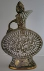 Vtg 1969 James Beam Kentucky Bourbon Whiskey Decanter With Yellow Roses Empty — photo 2
