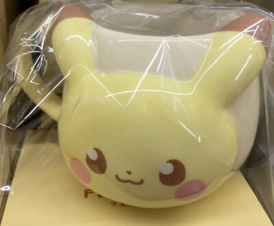 Pokemon Ceramic Face Mug Cup Pikachu 390ml pokepeace Pocket Monster Pokémon New