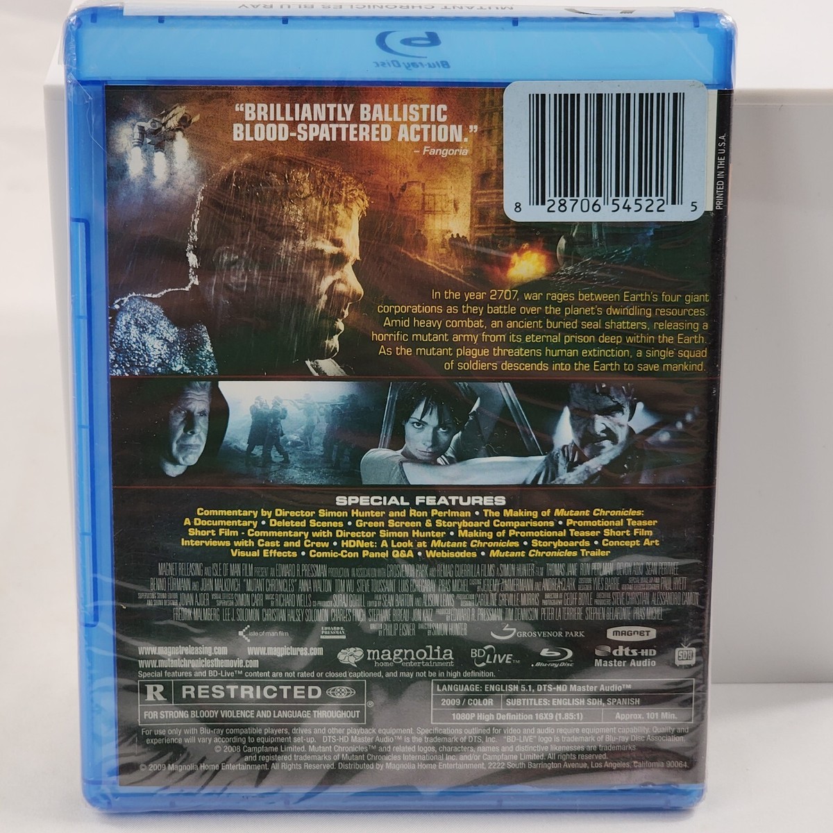 Mutant Chronicles [Director's Cut] (2008) Blu-ray 2009 Collector's