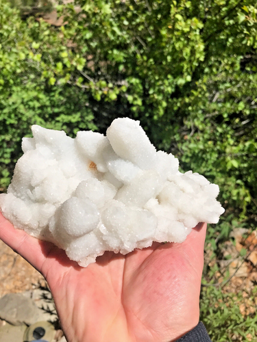 Quartz, milky, Camp Bird mine, Ouray, Colorado, USA - Picture 2 of 16