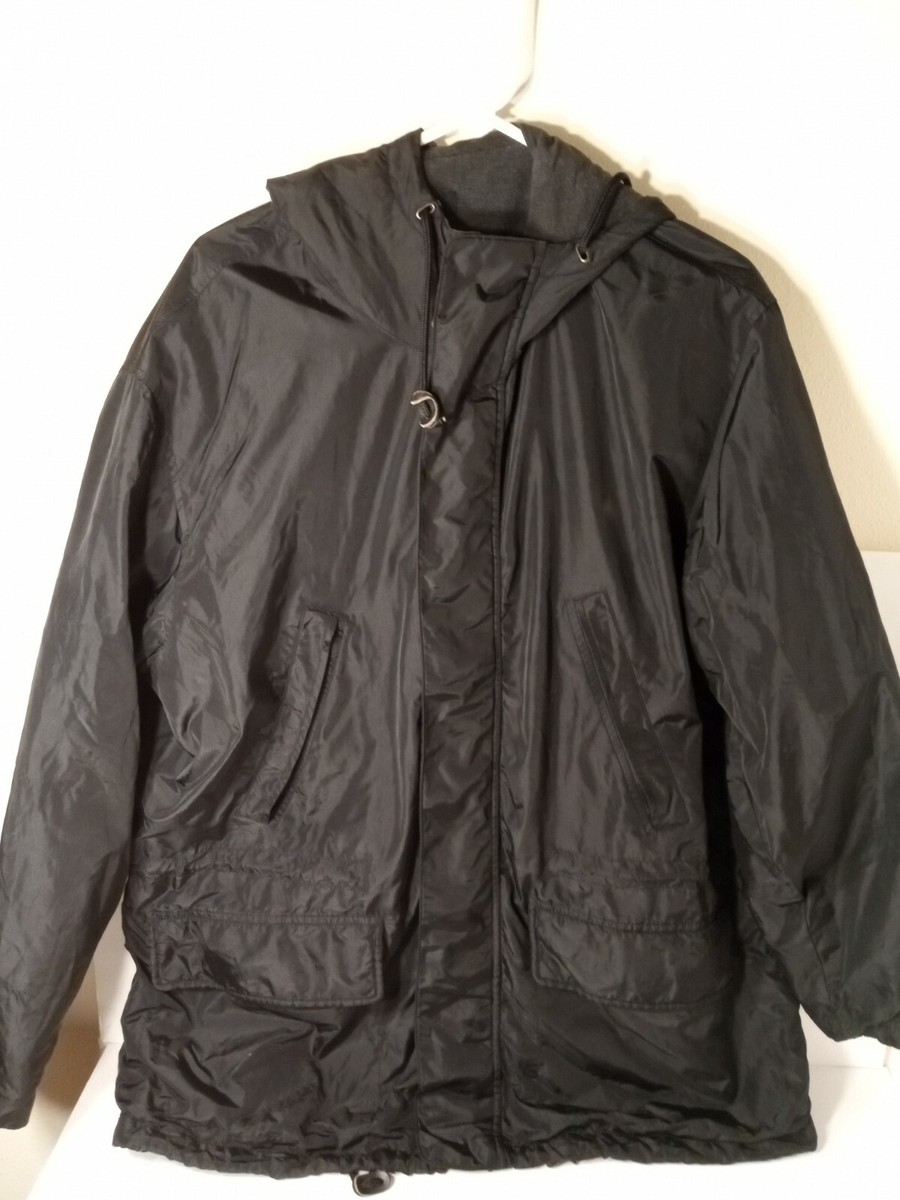 希少サイズ 90's NAUTICA cotton jacket Nautica Vintage 90s Mens Cotton Jacket Full Zip Parka Size Medium