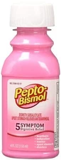 Pepto-Bismol Liquid Original - 4 oz, Pack of 2