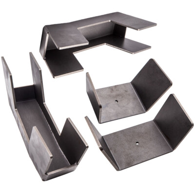 Under Bed Weld-In C-Notch Kit For 2007-2018 Chevy Silverado 1500 & GMC Sierra 1500 – 4in Drop - View #3