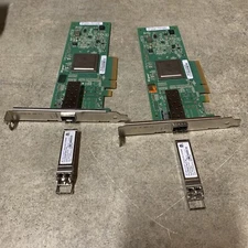 Lot of 2 DELL QLOGIC QLE2560 8Gb PCIe Fibre Channel HBA Cards QLE2560-DEL 0R1N53