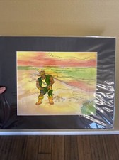 RARE Vintage Original Animation Cel Toxic Crusaders Toxie 1991 Troma Playmates