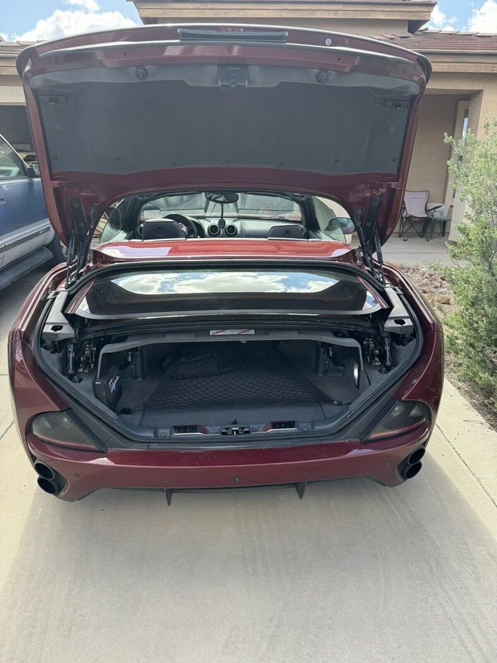 Red de carga de malla estilo piso maletero trasero para Ferrari California 2009-2018 nueva Foto 3 de 4