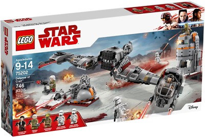  LEGO  Star Wars  75202 Defense of Crait NEU MISB