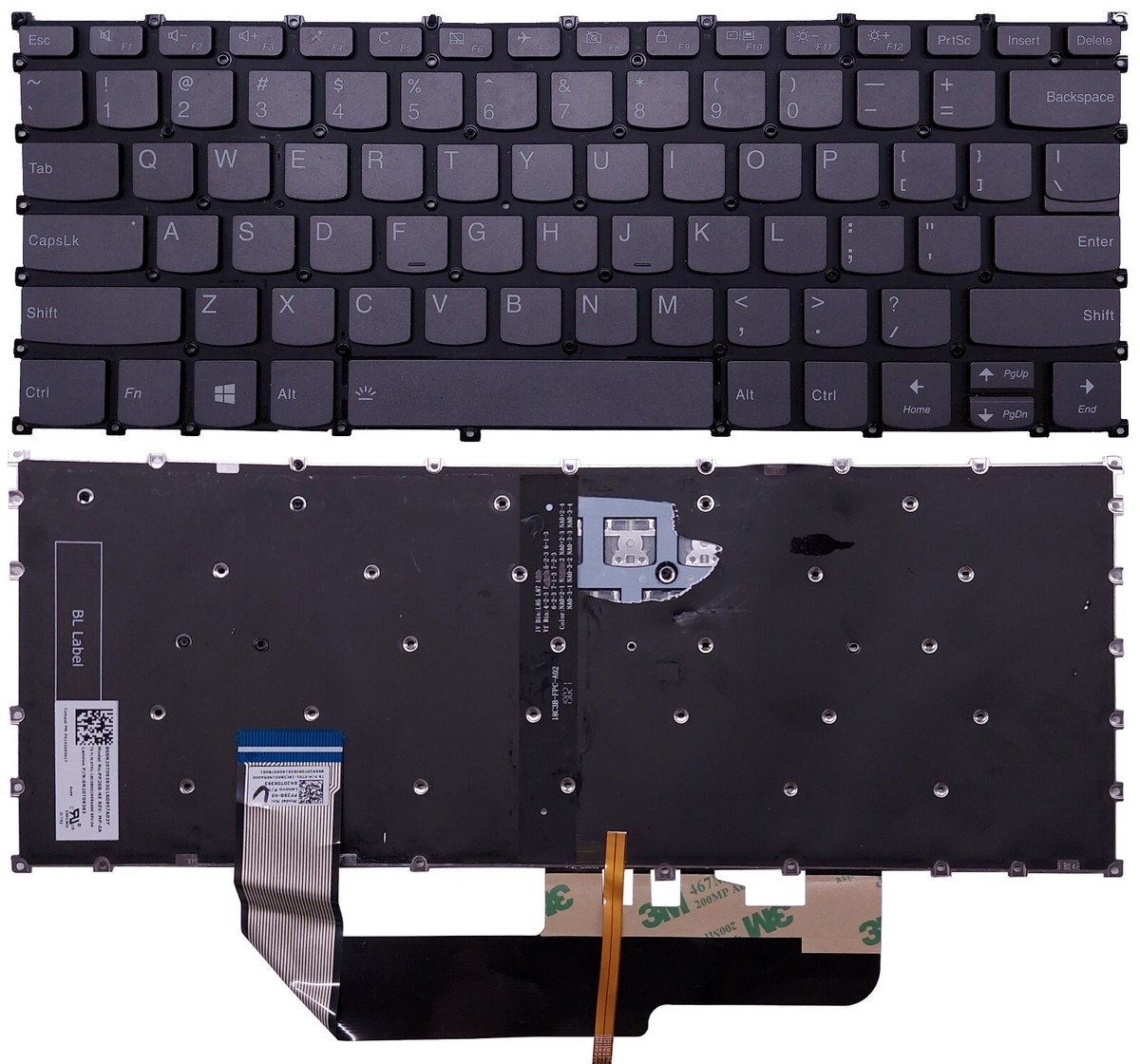 US BACKLIT KEYBOARD LENOVO IDEAPAD S540-14IWL S540-14IML TOUCH