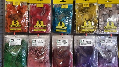 Guinea Fowl Feathers | Fly Tying Materials