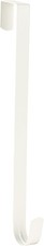 Slim Over The Door Wreath Hanger for Front Door, 15 White 1 Pack