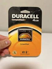 Duracell CompactFlash 4 GB New