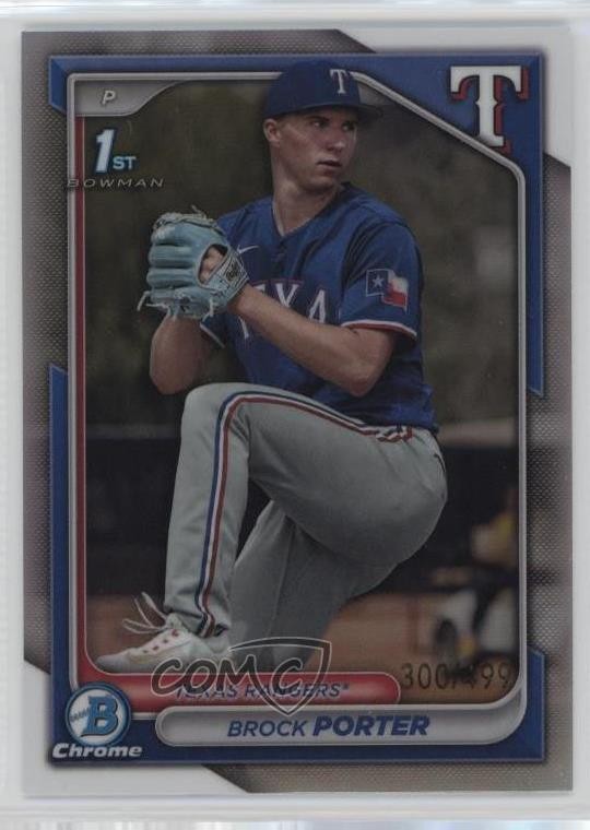 2024 Bowman Chrome Prospects Refractor /499 Brock Porter #BCP-36 0bg1