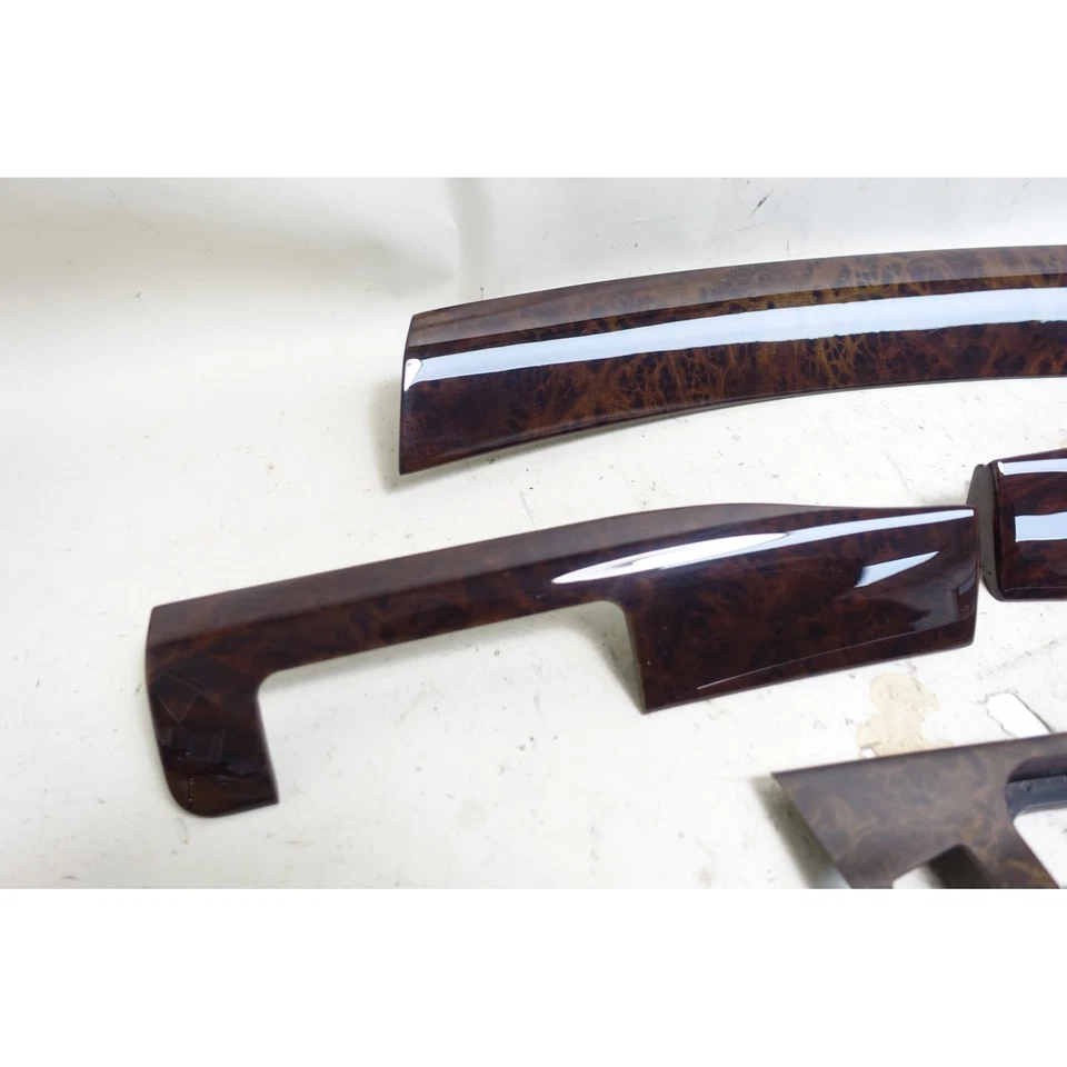 1999-2006 BMW E46 3-Series 4door Sedan Touring Int Dash Wood Trim Set Myrtle OEM — 第 4/4 张图片