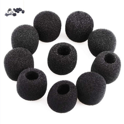 Hochwertige schwarze Mikrofon Schaumstoff Windschutz Abdeckung für Gaming-Heads