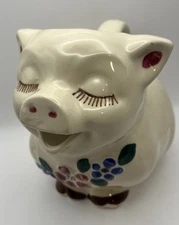 Shawnee Pottery Smiley Pig Pitcher Made in USA 1940’s