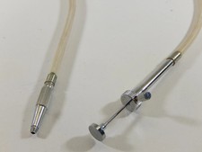 VINTAGE JAPAN 40" SHEATHED LOCKING HEAVY DUTY CAMERA SHUTTER RELEASE CABLE