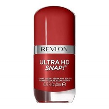 REVLON Ultra HD Snap Nail Color, Natural Rich Glossy Polish, 100 Vegan Formula,