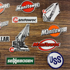 StickeRs LoT Manitowoc Caterpillar USS SENNEBOGEN Crane Operators Oilers Laborer — photo 7