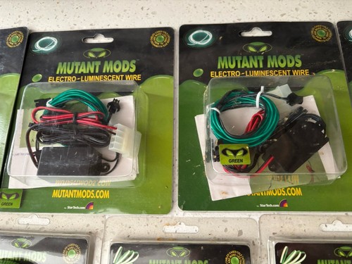 Vintage Mutant Mods Electro Luminescent Light Strip & Wire Lot - Picture 3 of 13