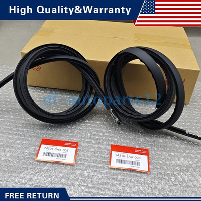 #ad #ad New Roof Molding Trims LeftRight Fits For Honda For 1.5L 2006 08 USA $57.54