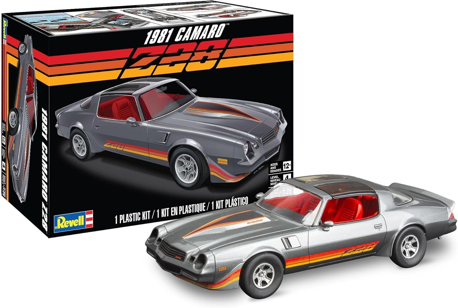 Revell Monogram 14526, 1981 Camaro Z-28, 1:25 Scale model kit