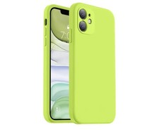 Fluorescent Green Liquid Silicone Phone Case